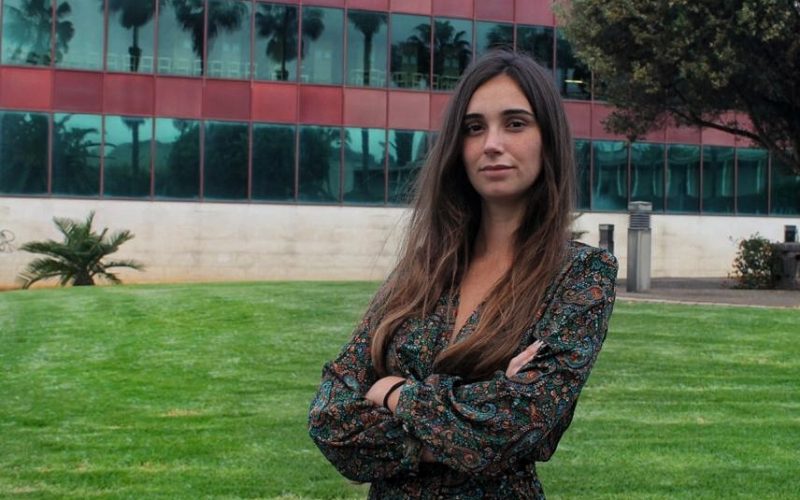 María González, miembro de la Asociación Canaria de Estudiantes