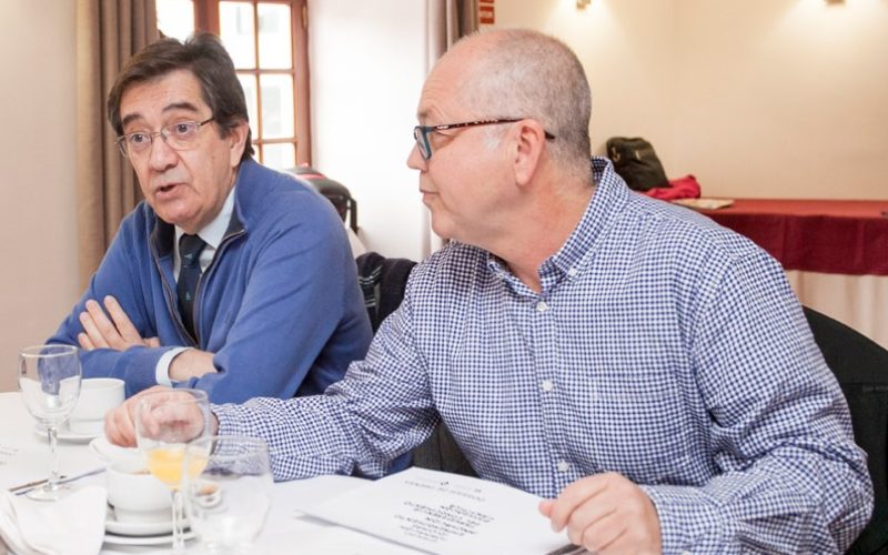 Antonio Martinón y Julio Brito