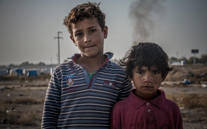 La población infantil, víctima de su propia raza