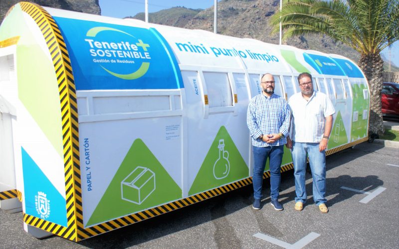 Mini punto limpio en Tenerife