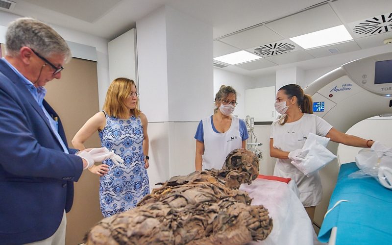 Digitalización de momias guanches momificadas