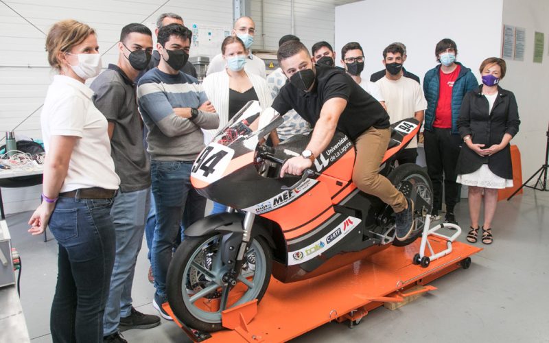 La ULL, lista para participar en MotoStudent con el prototipo de un moto eléctrica