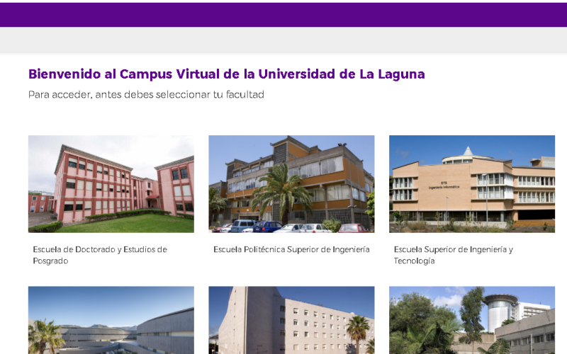 Nuevo diseño Campus Virtual
