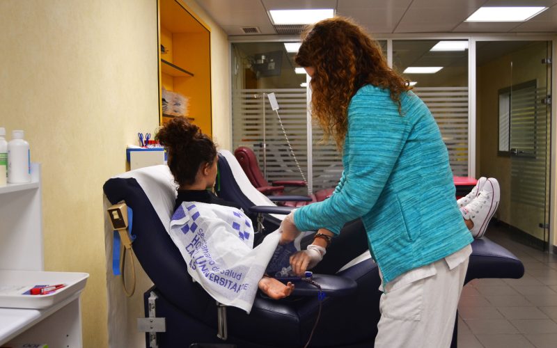 Donación de sangre en Canarias