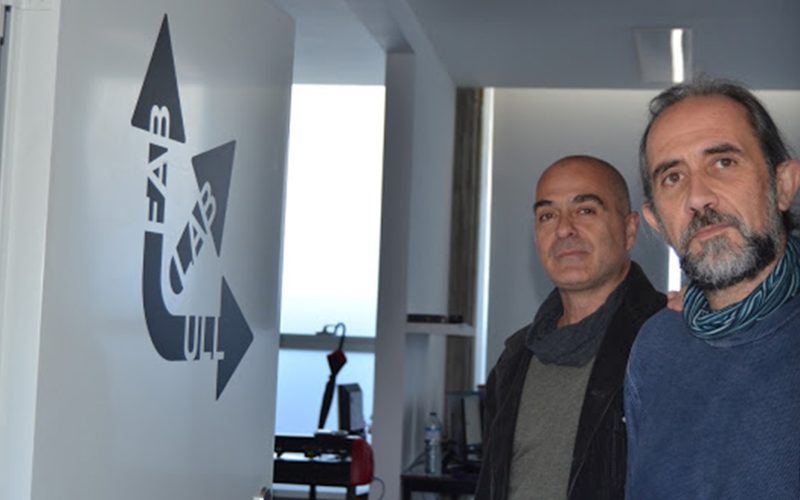 Los profesores Drago Díaz y Jorge de la Torre