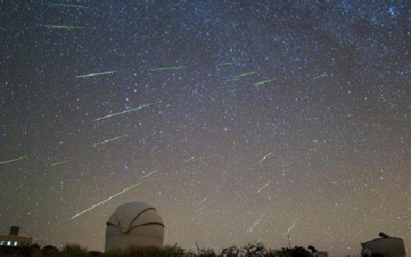 Perseidas desde el Observatorio del Teide