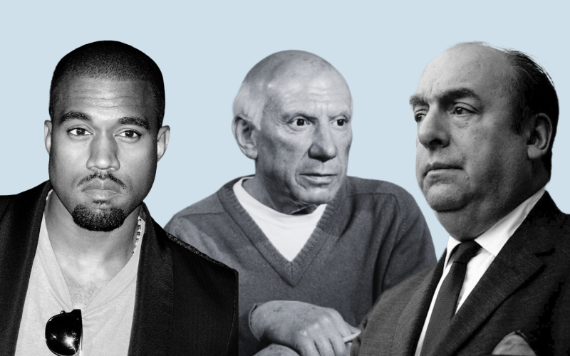 El divorcio entre arte y artista