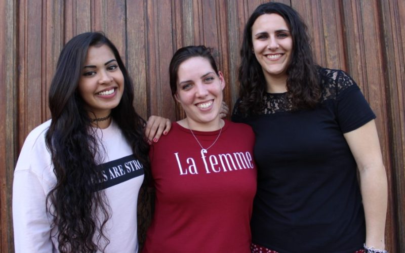 Prerna Babani Devnani, Almudena Lorenzo Galuez y Virginia Morales Tadeo