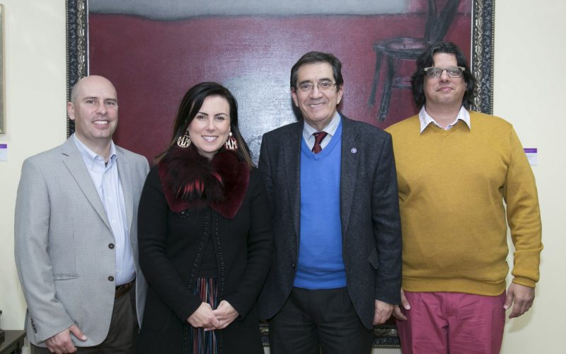 Profesores del programa Fulbright, en la ULL