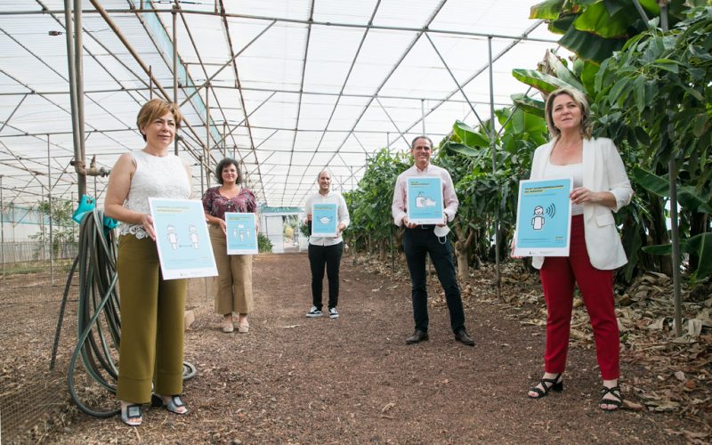 La Cátedra de Agroturismo de la ULL presenta una señalética sobre la Covid-19
