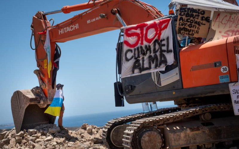 Protesta en Cuna del Alma