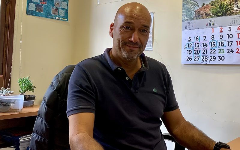 Agustín Espinosa, biólogo marino por la ULL y técnico del Cabildo de Tenerife