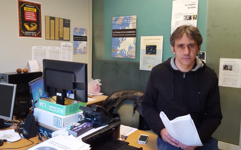 Samuel Toledano, profesor de Periodismo en la Universidad de La Laguna