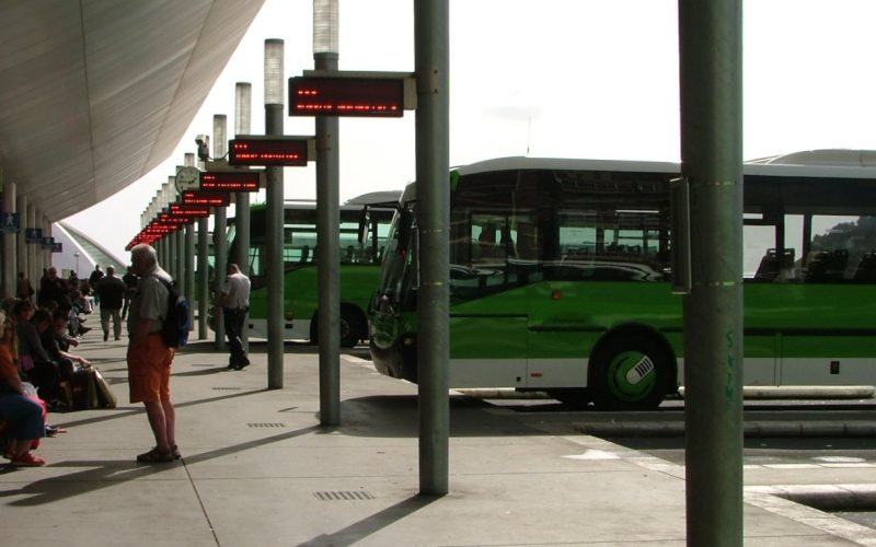 Estación de guaguas de Santa Cruz de Tenerife.