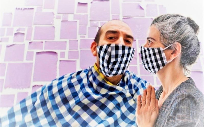 Mascarillas y cuadros