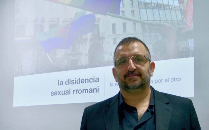 Iñaki Vásquez, activista gitano y LGTBIQ.