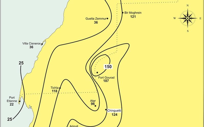 Un artículo describe un "atenuado desierto del Sáhara entre 1882 y 1890"