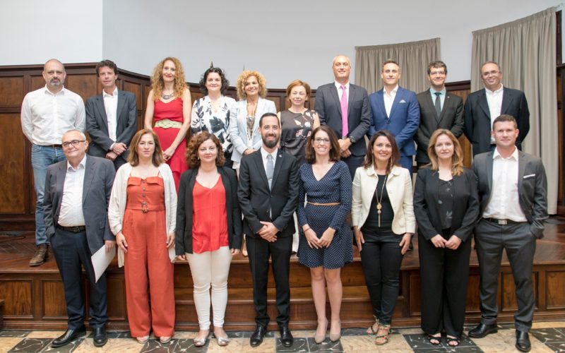 Toman posesión el nuevo gerente y los directores de secretariado de la ULL