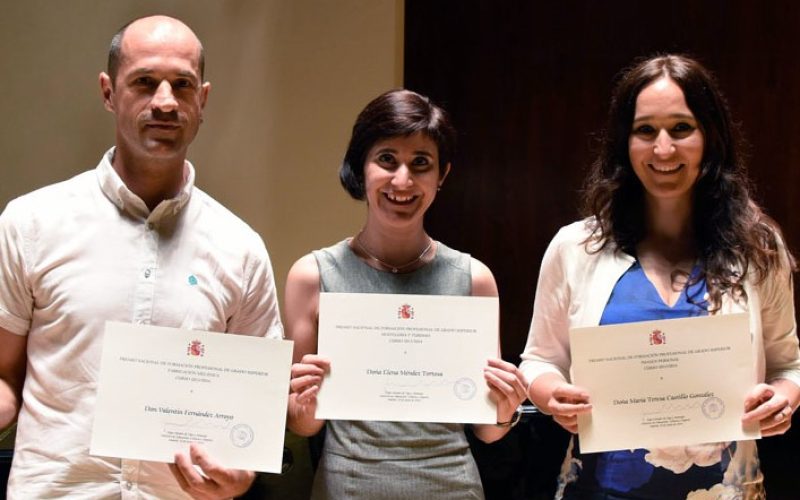 Valentín Fernández, integrante del PAS, premio autonómico y nacional de Formación Profesional