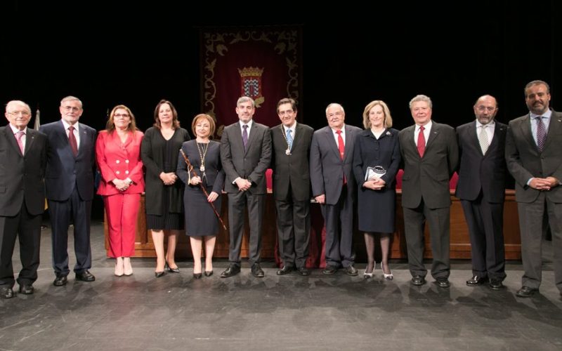 Toma de posesión de Rosa Aguilar como rectora de la ULL