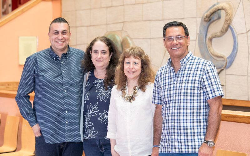 Jacob Lorenzo, Fernanda Frank, Patricia Petray y Enrique Piñero.