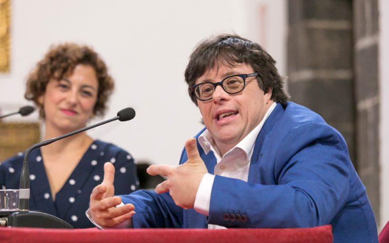 Pablo Pineda, ponente inaugural de la XXVII edición de la Universidad de Verano de Adeje