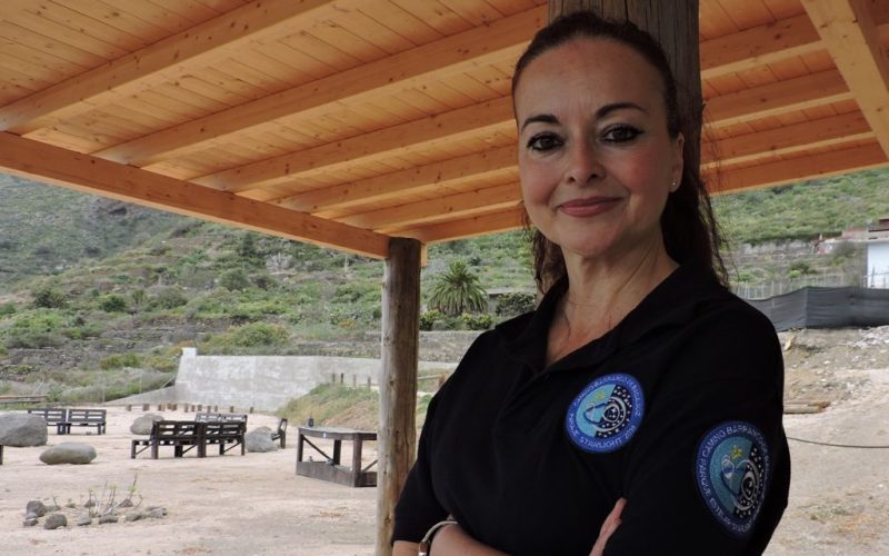 Sandra Ramírez, directora del Parque Estelar de Güímar