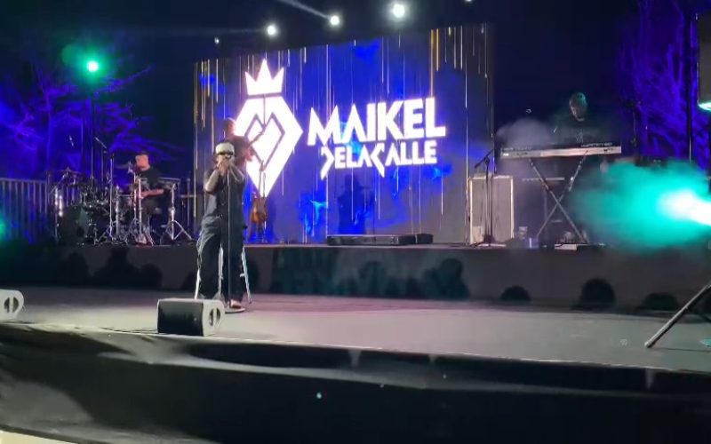 Maikel Delacalle deja huella en el Palmetum