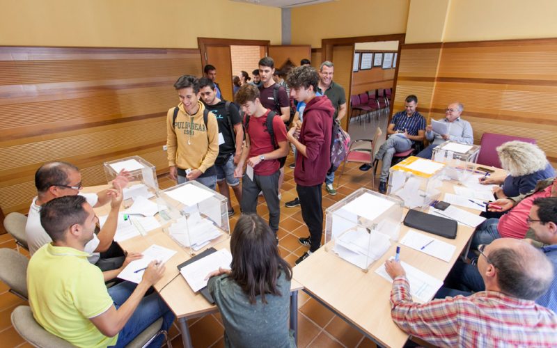 Votación al rectorado de la ULL
