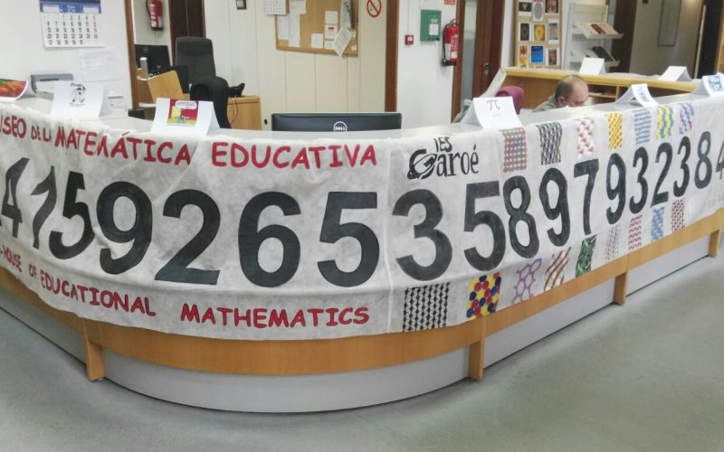 Día de Pi, biblioteca Sección de Matemáticas ULL