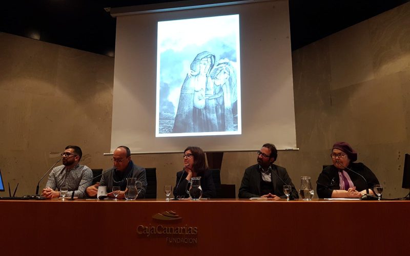 Nareme Melián, Ernesto Rodríguez, Yolanda Díaz, Andrés Novoa, Pepa Aurora.