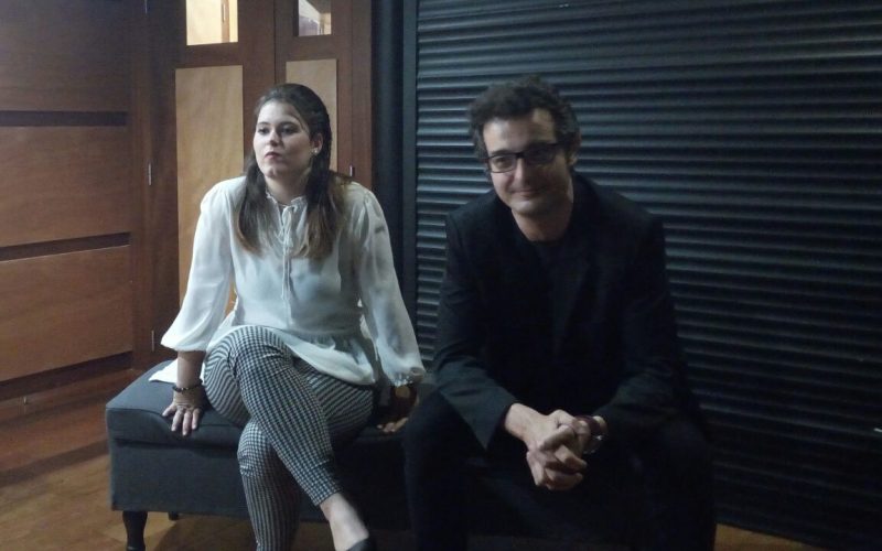 Sofía Ramos y David Fuentefría