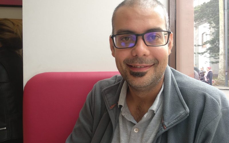 Juan Pablo Pérez, director y arreglista de la agrupación folclórica Magec