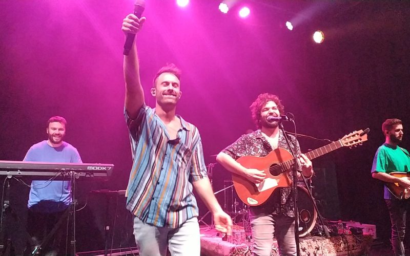 Arnau Griso en concierto.