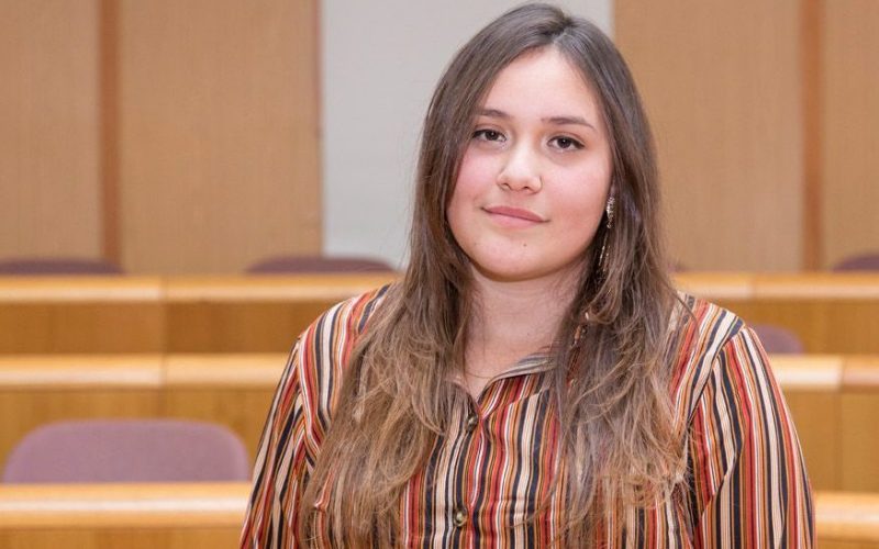 Zuleyma González, secretaria del Consejo de Estudiantes ULL