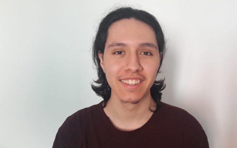 Sergio Peña,  jugador de ajedrez y estudiante de Ingeniería Electrónica