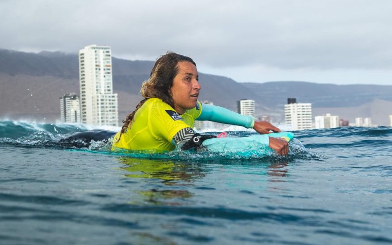 Teresa Padilla en el Bellavista Bodyboard Pro. Foto: PULL