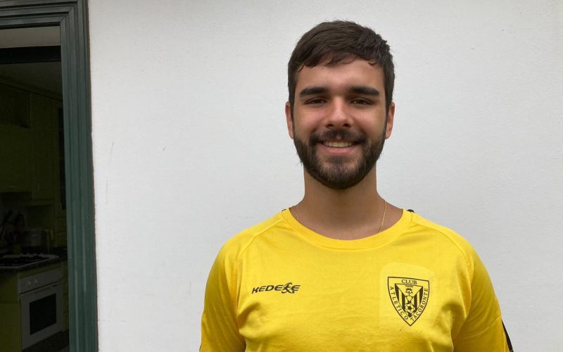 Pablo Falcón, jugador del Atlético Tacoronte