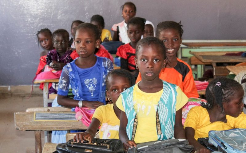 Niñas colegio Senegal