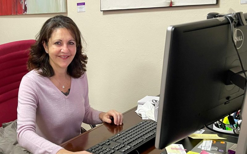 Lidia Cabrera, vicerrectora de Proyección, Internalización y Cooperación