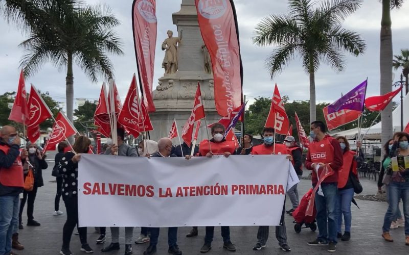Manifestación 'Salvemos la Atención Primaria'