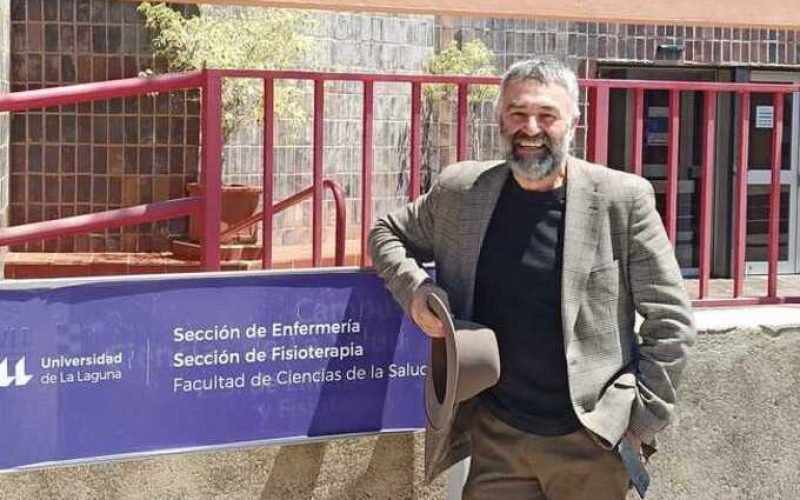 Alfonso García, profesor de Enfermería ULL