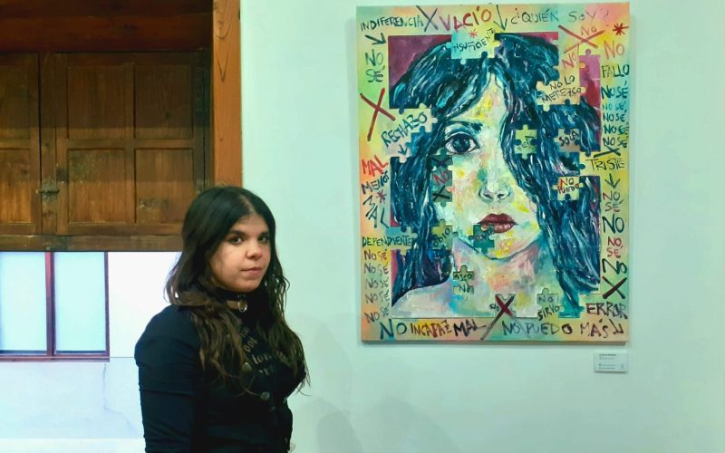 Gara Acosta y su exposición Estigma