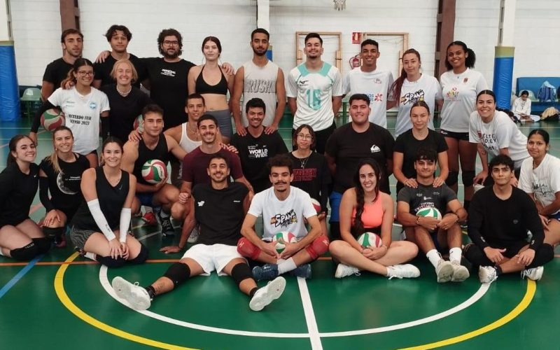 Circular Voley Mixto en la Universidad de La Laguna