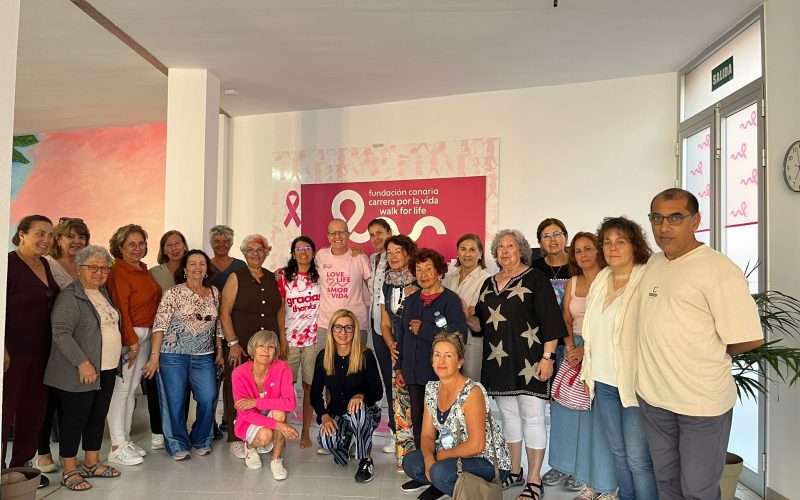 Las personas asistentes al taller organizado por Fundación Carrera por la Vida. Foto: E. Martínez