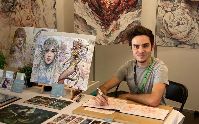 «El dibujo fue un amor a primera vista»