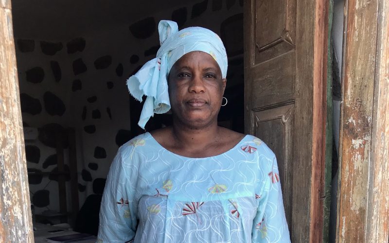 Adama Toure, presidenta de la Asociación de Mujeres Mauritanas Dimbe