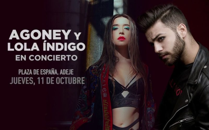 Agoney y Lola indigo en Adeje