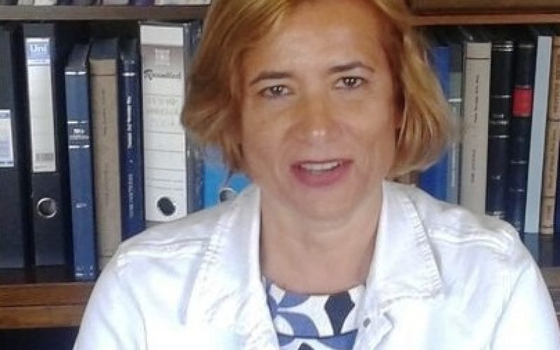 La catedrática de Medicina Preventiva y Salud Pública, María Ángeles Arias