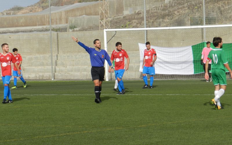 arbitro fútbol base Tenerife